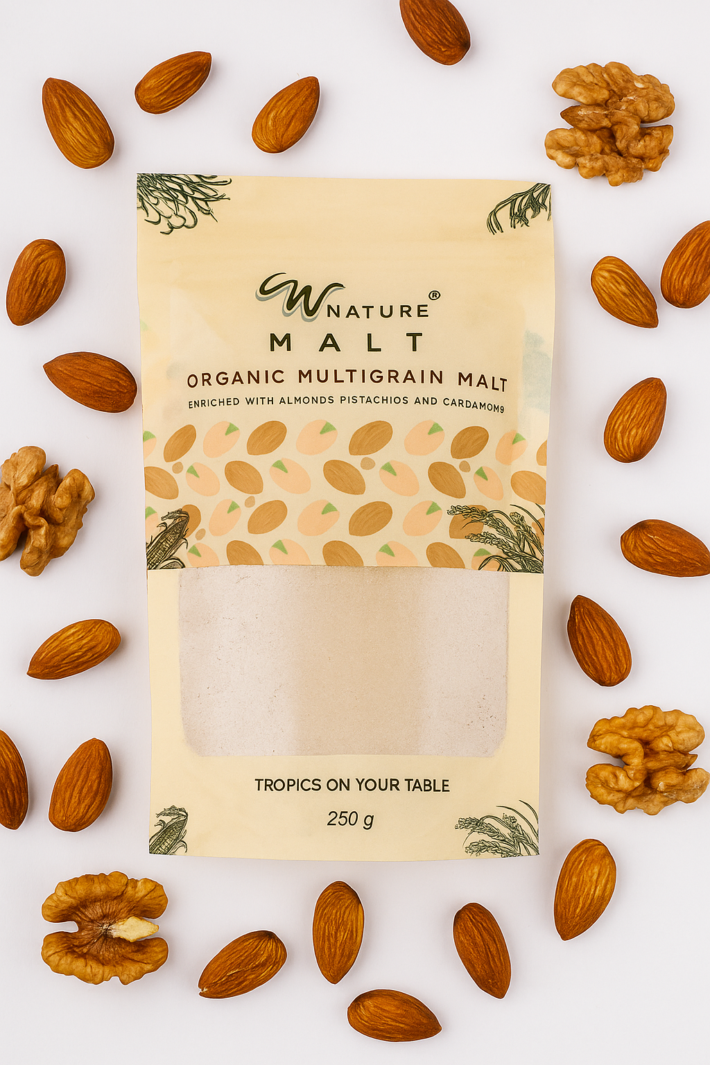 Wnature Organic Multigrain Malt -100% Pure & Natural