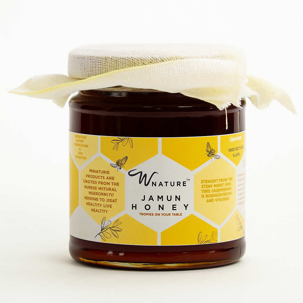 Wnature Organic Raw Jamun honey