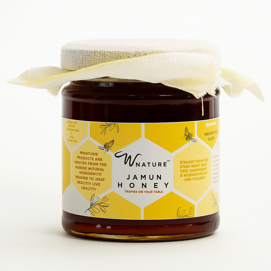 Wnature Organic Raw Jamun honey