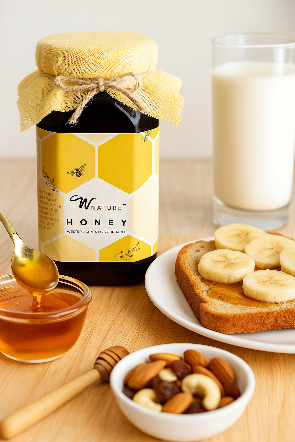 Wnature Organic Wild Raw Honey