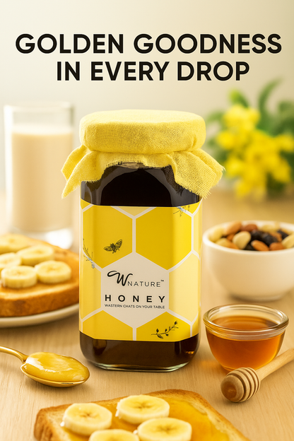 Wnature Organic Wild Raw Honey