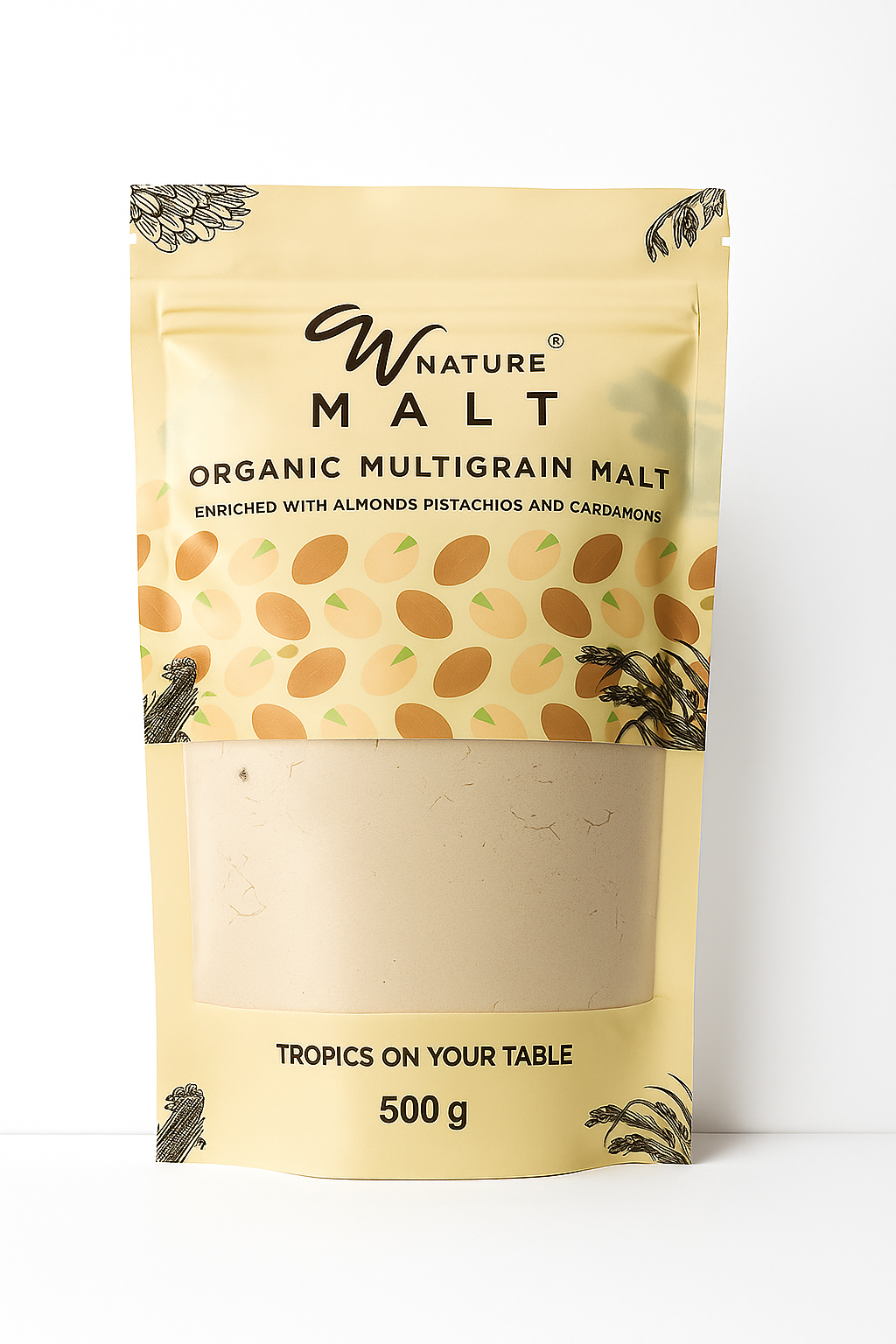 Wnature Organic Multigrain Malt -100% Pure & Natural