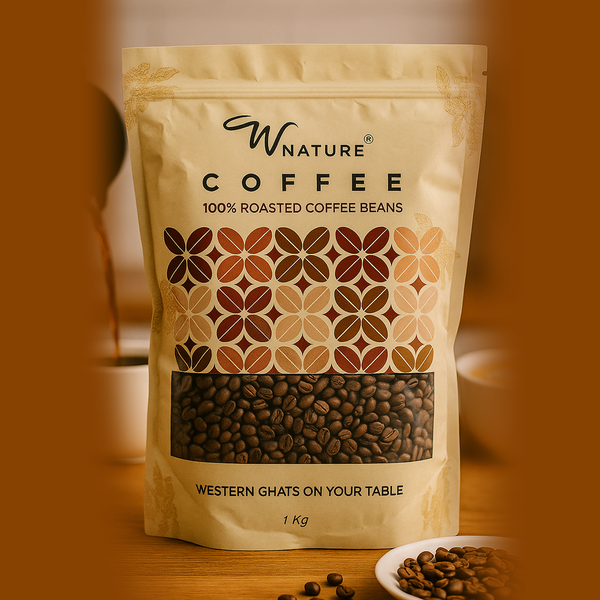 Wnature Organic Roasted Coffee Beans