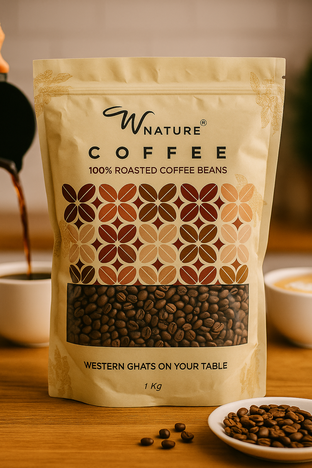 Wnature Organic Roasted Coffee Beans