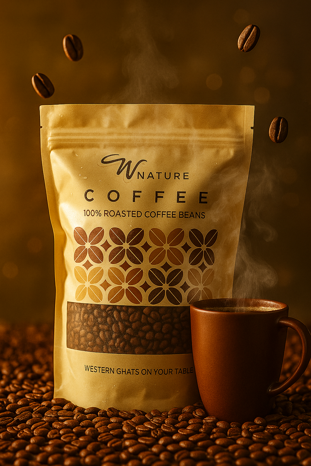 Wnature Organic Roasted Coffee Beans