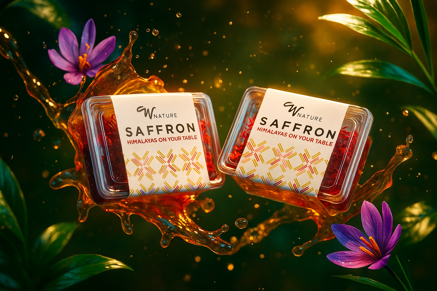 Wnature Organic Mongra Grade A Kashmir Saffron