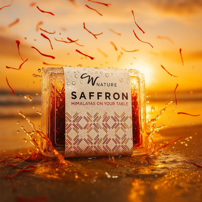 Wnature Organic Mongra Grade A Kashmir Saffron