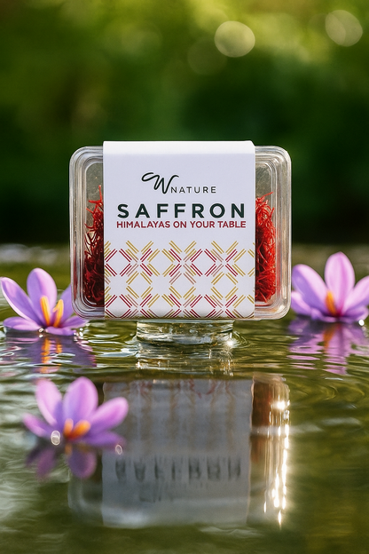 Wnature Organic Mongra Grade A Kashmir Saffron
