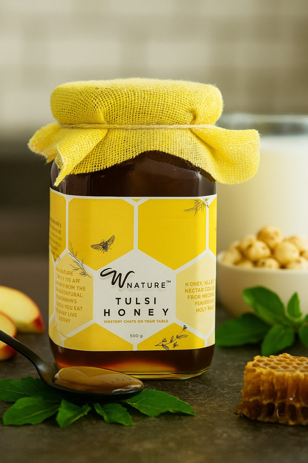 Wnature Organic Tulsi Honey