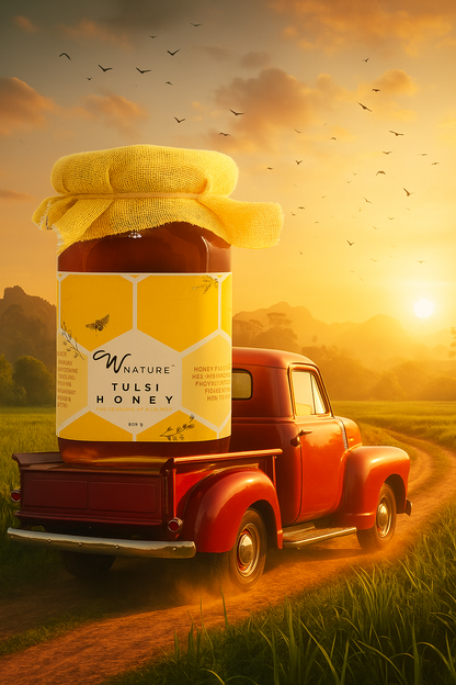 Wnature Organic Tulsi Honey