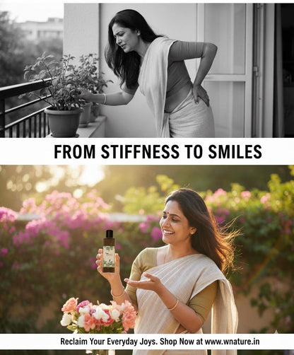 Wnature Herbal Pain Relief Oil - 200ml